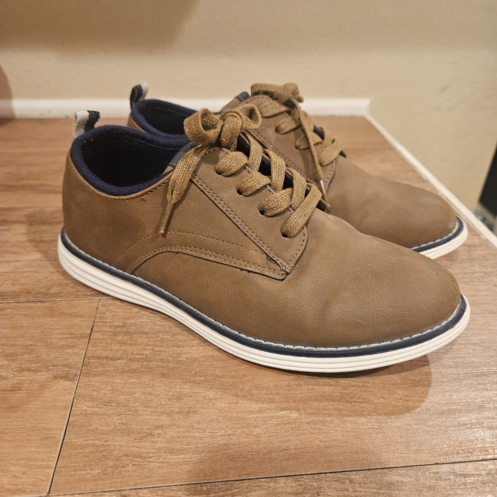 Cat & Jack Brown Kids Dress Shoes